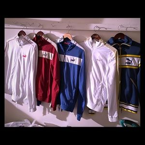Puma Track suits.
